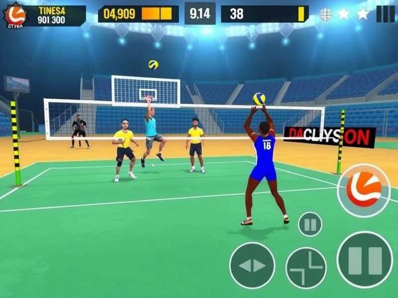Volleyball Stars India Edition download statistics chart